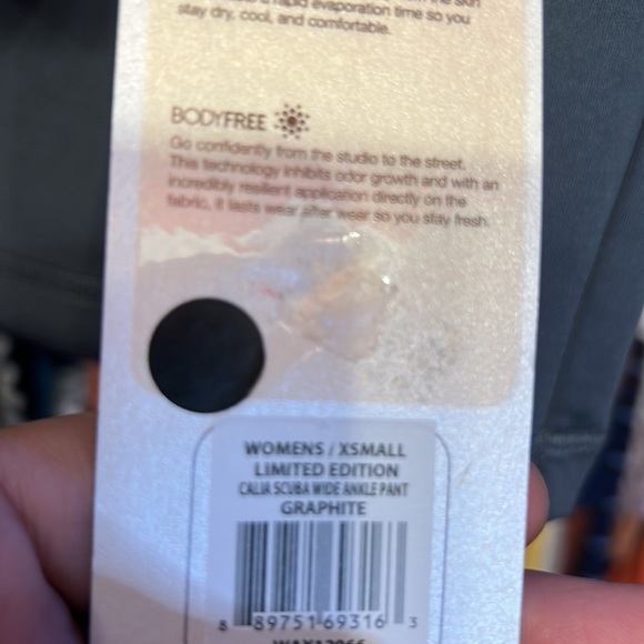 CALIA By Carrie Underwood Brand New Limited Edition CALIA Studio Wide Ankle Pant - Picture 8 of 13